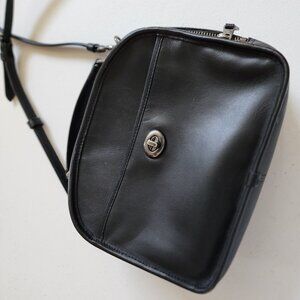 Coach Lunch Pail Crossbody Retro Smooth Leather Bag